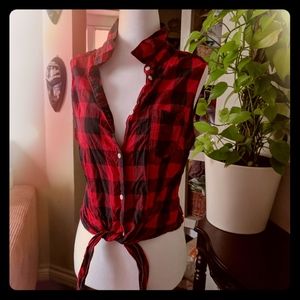 Medium H&M Plaid Top